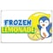 Signmission Frozen Lemonade Banner Concession Stand Food Truck Single Sided B-Frozen Lemonade19 - alternate 1